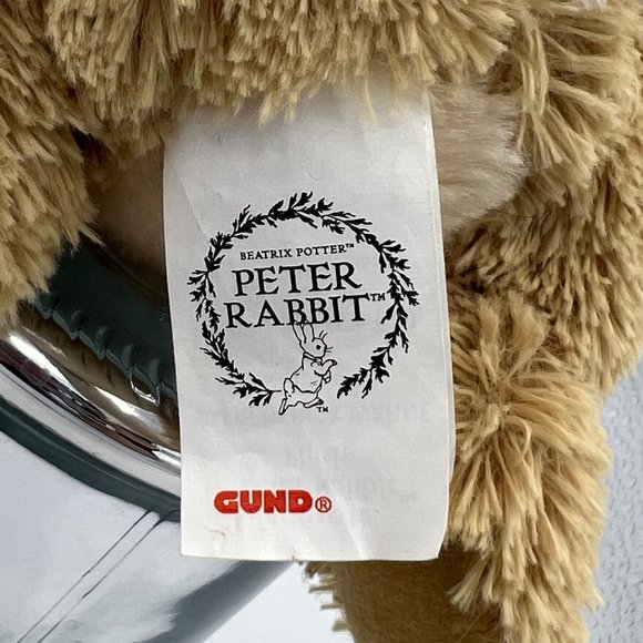 Gund Classic Beatrix Potter Peter Rabbit Easter Stuffed Animal Plush 8" 2018 - Picture 8 of 11